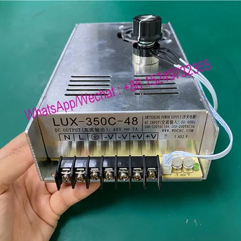 ИЗХОД постоянен ток 48 7A превключвател на захранване led драйвер 48 vdc 7a плосък принтер лампа за UV-втвърдяване Алуминиева кутия за адаптер за захранване