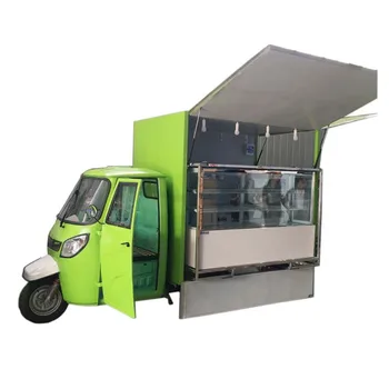 Индивидуална количка за продажба на сладолед, пътуваща количка за бързо хранене, ремарке за превоз на хот-дог
