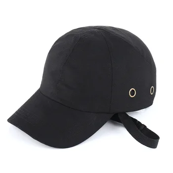 Капачката с мек покрив, работно предпазна каска, стил бейзболна шапка, защитна каска, работно облекло, защита на скалпа, странични 4 дупки