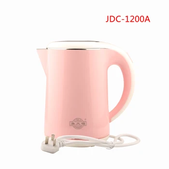 Кафемашина с функция за автоматично изключване 1,2 л, 304 чайника с бързото изгаряне от неръждаема стомана, розово JDC-1200A