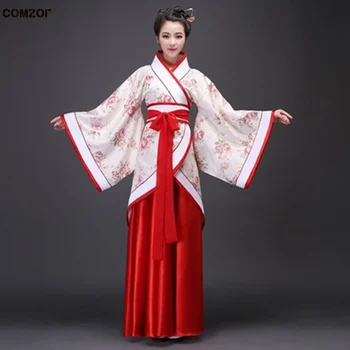 Китайски Ханбок, женски традиционната рокля Ханфу, представяне на династията Тан, cosplay-костюм, дрехи, рокли-чиносы 중국한복 Обличам
