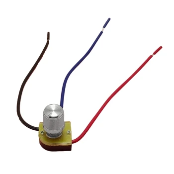 Ключа за лампата под прикритие 2 контур, 3-позиционен ротационен ключ, вентилатор, лампа, лесно заменяемый 517C