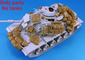 Комплект за сглобяване на модели от смола за леене под налягане 1:35 за кумулативната промяна на основния боен танк на САЩ M60A1 Patton (без ецване)