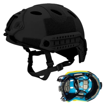Лека спасителна шлем на пожарникар тип, сейф, фитнес, авариен, бърз, тактически, твърда защита