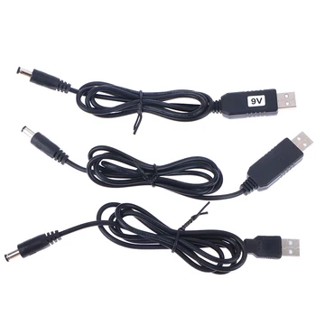Линия за повишаване на мощността USB dc 5 до dc 9/12 В Голяма Модул Конвертор USB Адаптер Cable2.1x5.5 мм Штекерный Конектор