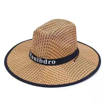 Лятна мъжка ковбойская шапка в западен стил, козирка, плажен рибарско цилиндър, топла разпродажба