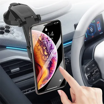 Магнитен държач телефон за мобилен телефон с размер на екрана от 4,0 до 6,5 инча за Xiaomi Pocophone F1 Huawei автомобилен GPS магнитен държач