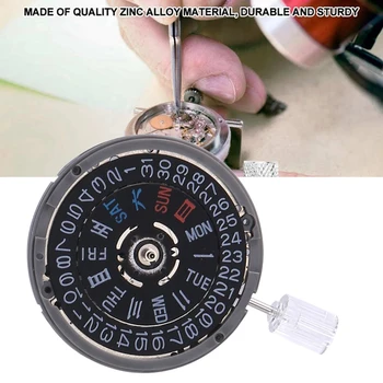 Механизъм NH36 Механични часовници 3,8 позицията на часовников механизъм на главата Взаимозаменяеми с часовников механизъм за водолаза MOD Sub 24 Jewels