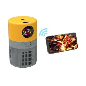 Мини-видео проектор YT400 480*360 Поддръжка на 1080P от USB Mini в прожектор За Телефон, Смартфон, Домашно Кино, Детски Подарък, Домашно media player