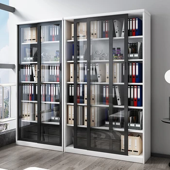 Минималистичен Метални шкафове За Съхранение на Книги Дисплей Промишлен Файл Декор на лавица за книги с Кухненски Кът Стоящи Етажерка Мебели XY50BC