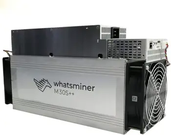 ММ Нов миньор Whatsminer M30s ++ 100Т БТК Bitcoin Миньор капацитет 3100 W Вграден захранващ блок в наличност