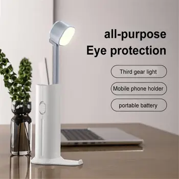 Многофункционална Настолна Лампа LED Защита на Очите Лампа За Четене USB Зареждане Спалня лека нощ За Спане Външно Осветление Фенерче