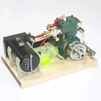 Модел на двигателя на микрометаноле, метал, може да се движи модел на двигателя, подарък за рожден ден, декорация