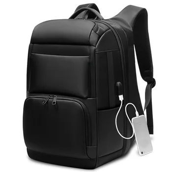 Модерен мъжки раница за пътуване с голям капацитет, наградата на мъжка чанта, раница, зареждане чрез USB 17,3 \ раница за лаптоп