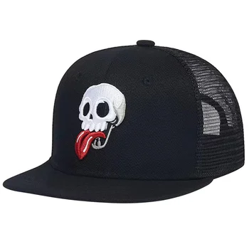 Мъжка бейзболна шапка възстановяване на предишното положение, плоска шапка в стил хип-хоп, лятна дишаща мрежа шапка, градинска бейзболна шапка