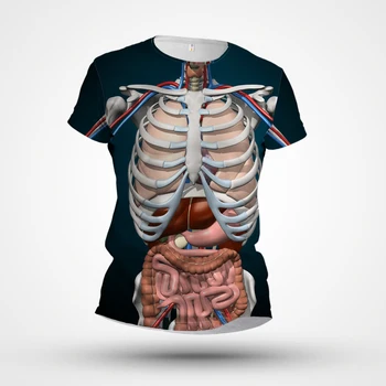 Мъжка тениска с 3D визуален ефект на Дъгата, тениска с къс ръкав и ретро-принтом, мъжки t-shirt тениска голям размер, мъжки