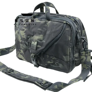 Мъжки камуфляжная водоустойчив градинска чанта-месинджър, чанта за лаптоп, богат на функции, военна тактика, раница за еърсофт оръжия