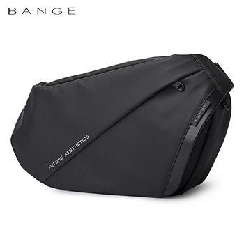 Мъжки нагрудная чанта BANGE, нов дизайн, модерен мултифункционален водоустойчив, срещу петна, голям капацитет, преносим чанта през рамо, чанти-слинги