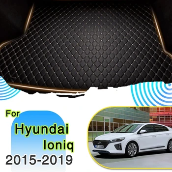 Негибридный Авто Подложка за багажника Hyundai Ioniq 2015 ~ 2019, Комплект Стелки За багажник, Водоустойчиви Защитни Облицовки, Аксесоари за Автомобили