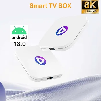 Нов H96 MAX M1 Smart TV box Android 13,0 Rockchip RK3528 Подкрепа 8K Видео Двойна WiFi Bluetooth Google Voice Player Телеприставка