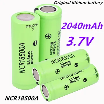 Нов висок клас 18500a 3,7 V NCR 18500 2040mAh, 100% оригинал за 3,6 V, батерия за играчка фенерче и т.н.