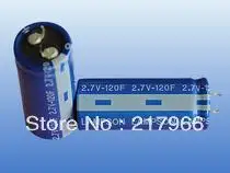 Нов и оригинален суперконденсатор 2,7 В 120F безплатна доставка Фарадный кондензатор, суперконденсатор