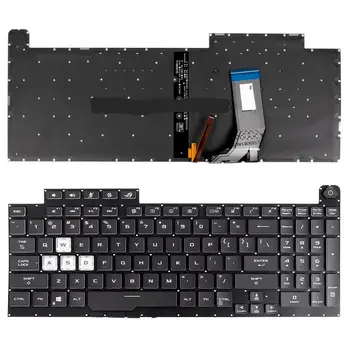 Нов Лаптоп ASUS ROG Stirx G731 G731G G731GT G731GU G731GV G731GW G732 G732GU G712 S7D с черна клавиатура САЩ с подсветка