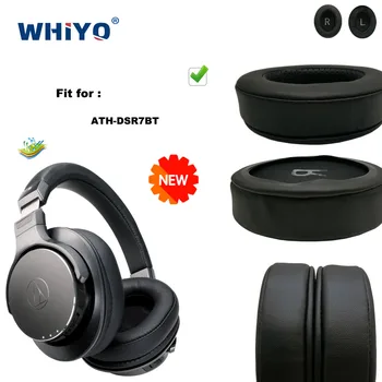 Нова актуализация на сменяеми амбушюров на слушалките ATH-DSR7BT, кожена възглавница, velvet слушалки, калъф за слушалки