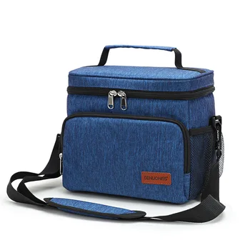 Нова термоизоляционная чанта с голям капацитет от плат Оксфорд, висококачествена чанта за обяд, чанта за пикник голям размер
