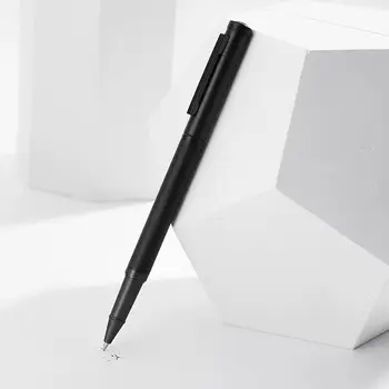 Новата дръжка-roller HongDian Black Forest с красива текстура на дърво, гладка писалка с мастило 0,5 мм за подпис, бизнес офис