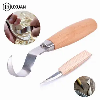 Нож за рязане на лъжици, режещи инструменти за дърворезба, ножчета за бръснене, ръчни инструменти за дървообработването, ръчно стамеска, инструменти за дърворезба, направи си сам