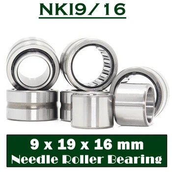 Носещи NKI9/16 9*19*16 игли като ролкови лагери с твърда пръстен mm (5 броя) с вътрешен пръстен NKI 9/16 Bearing