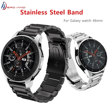 Оригинална каишка за Samsung Galaxy Watch 46 мм гривна за Huawei watch GT 2 46 мм каишка за часовника 22 мм и каишка от неръждаема стомана гривна