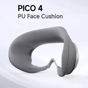 Оригиналната възглавница за лице от изкуствена кожа PICO 4, усъвършенстване на тампон за очите на по-голям размер, маска за очила VR-слушалки Pico 4 
