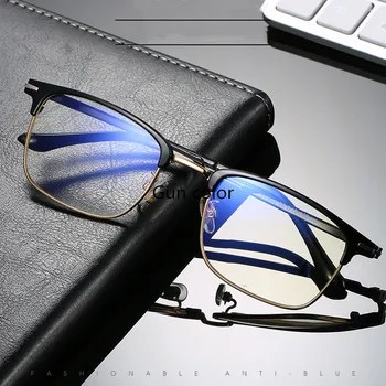 Очила със синя светлина, мъжки компютърни очила, виртуални очила, прозрачни рамки за очила, дамски слънчеви очила с защита от сините лъчи JX8184