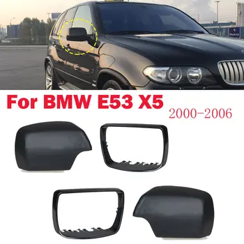Покриване на Страничните огледала За BMW E53 X5 2000-2006 Притежателя Огледала за Обратно виждане За Вратата на Колата, Тампон Върху Огледалото за Обратно виждане, Рамка на Корпуса 51168256321