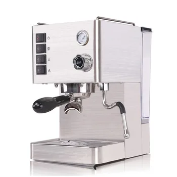 Полуавтоматична машина за еспресо еспресо машина с голям капацитет, търговски tea