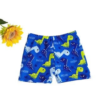 Продажба на летните модни плавок за момчета, детски плавок-боксерки за плажа и басейна, анимационни плавок на съвсем малък