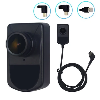 Производител на клипсе с въртене на 360 градуса USB камера 1080P Android, Windows, Mac широка преносима UVC камера 2.0 MP за носене на тялото