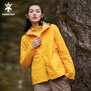 Пролет-есен яке за пионерски лагер, дамски однослойная тънка защита от буря, ветрозащитная, водоустойчив, за къмпинг XHW123274