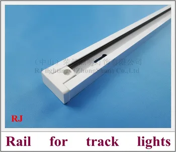 рельсовая употреба за led тракинга light track light light rail лампа 1000 mm (L) * 33 mm (W) * 20 mm (H) 2 полюс (линия/щифт)