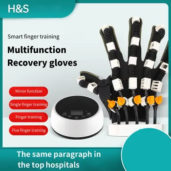 Рехабилитационен робот Ръкавица Хемиплегия ръце нейротренажер за пръстите на Домашни многофункционални преносими електрически битови