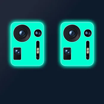 Светещ мультяшная филм за камера Xiaomi Mix 4, защита на обектива на камерата, за Mi Mix 4, стикер, мека гидрогелевая филм за Mix4, не стъклена