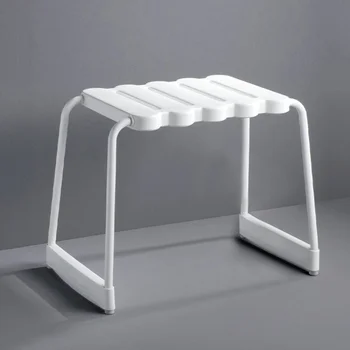 Столче за тоалетна за бременни-възрастни хора, материал алуминиева сплав, стол за баня, напреднали дизайн, стол за душата, устойчиво противоскользящее седалка за вана