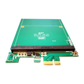 Такса Конвертор PCI-E в MXM3.0 графична карта Странично Странично Card PCI Express X1 MXM 3.0 Адаптер с led за Майнинга БТК Миньор