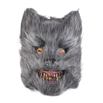 Ужасна маска на вълк, подпори за костюмированной партита, аксесоар за селското стопанство на Хелоуин, cosplay, представа за костюмированной партита