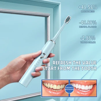 Ултразвукова зъбни скейлер за зъби, електрически звуково средство за отстраняване на петна по зъбите, 4 режима на USB, акумулаторна батерия за пречистване на зъби, избелване на зъби