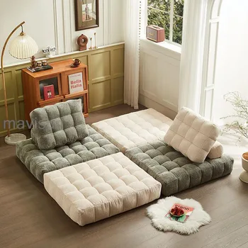 Универсален диван за хол, едноспален диван, на площ от синельной тъкан, модерен преносим мързелив диван, Muebles Hogar Мебели за дома, ШХВХД