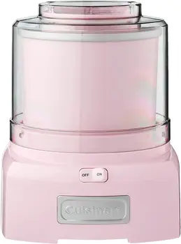 Уред за приготвяне на кисело мляко, сладоледи и сорбета, розово, на 1,5 литра