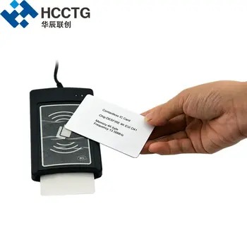 Устройство за четене на смарт карти безконтактни платежна система RFID 13,56 Mhz USB ISO14443 a (ACR1281U-C8)